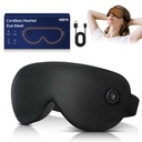 Cordless Heated Eye Mask for Dry Eyes,Electric Warm Compress for Fast Eye Relief Rechargeable USB Heat Relax Mask for Sleep