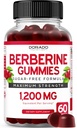 Βερβερίνη Gummies με Ceylon Κανέλα (60 Gummies) Premium ζάχαρη-ελεύθερος Βερβερίνη Ceylon Cinnamon συμπλήρωμα και GLP-1 συμπλήρωμα (60 Count) Υποστήριξη Gut Υγεία & Μεταβολισμός - Μη ΓΤΟ & ΗΠΑ Made