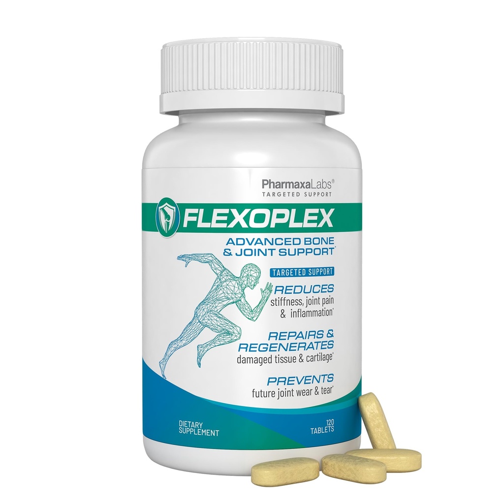 Advanced Bone & Joint Support Supplement for Men & Women | Promote Healthy Function & Discomfort Relief | Enhance Cartilage Flexibility & Range of Motion - 120 Tablets (Pack of 1)
