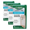 Curad - CUR5003V1 Truly Ouchless Silicone Bandage (Pack of 3)