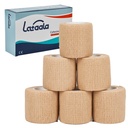6 Pack,2” x 5 Yards Self Adhesive Bandage Wraps for Sports, Cohesive Bandages,Atheletic Tape for Wrist, Ankle, Hand, Leg,Skin Color,Vet Wrap