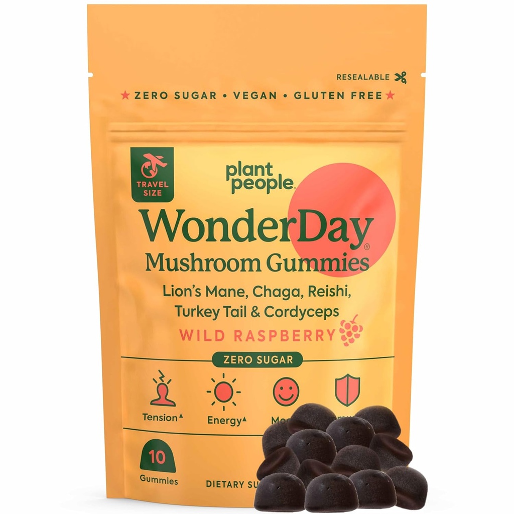 Plant People - WonderDay Mushroom Gummies Mini 