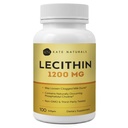 Kate Naturals Soy Lecithin 1200mg Softgels (100 Count) | Phosphatidyl Choline Supplement for Clogged Milk Ducts, Non-GMO, Third-Party Tested