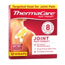 ThermaCare Portable Heating Pads, 12 Count (3 Packs of 4) | Muscle & Joint Pain Relief, Adhesive Heat Wraps, Drug-Free Therapy, Flexible, Discreet Patches for Daily Comfort & Wear
