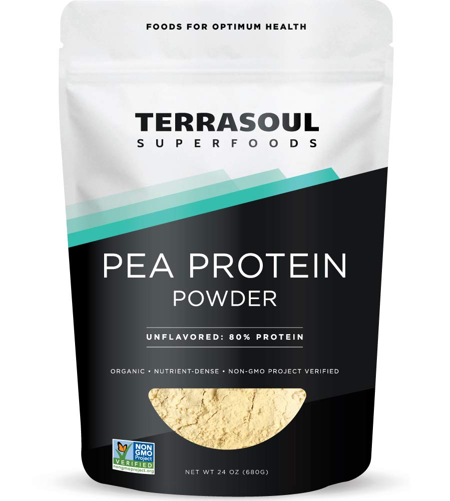 Terrasoul Superfoods Organic Pea Protein, 1,5 Lbs - Ευρωπαϊκή Πηγή 