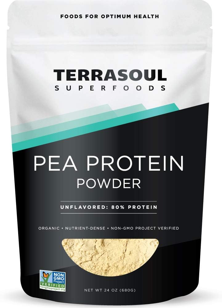Terrasoul Superfoods Organic Pea Protein, 1,5 Lbs - Ευρωπαϊκή Πηγή 