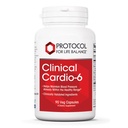 PROTOCOL FOR LIFE BALANCE Clinical Cardio-6, Heart Health*, 90 Veg Caps | Heart Health Formula that Supports Blood Pressure Already Within a Normal Range* with L-Carnitine and Hawthorn