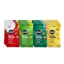 GU Energy Chews, Caffeine Free Mixed Flavors - 12 Bags (24 Servings Total)