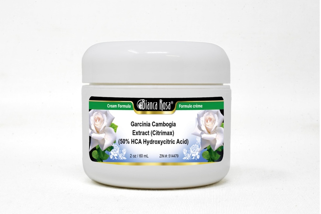 Bianca Rosa Garcinia Cambogia Extract (Citrimax) (50% HCA Hydroxycitric Acid) Cream (2 oz, ZIN: 514479)