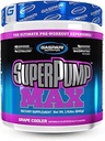 Gaspari Διατροφή SuperPump MAX, το Ultimate Preworkout Powder, Παρατεταμένη Energy Preworkout, Nitric Oxide Booster, μυϊκή ανάπτυξη, ανάκτηση & επαναπλήρωσης ηλεκτρολυτών (Grape Cooler)