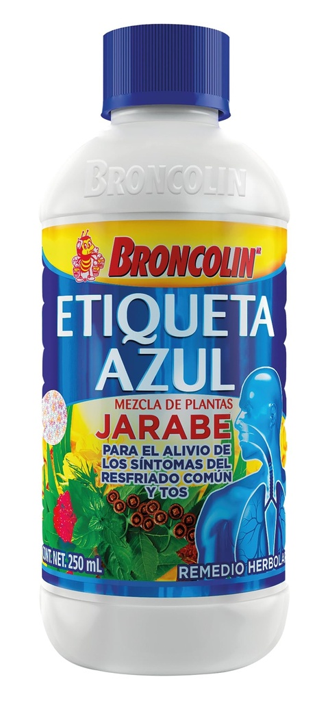 Broncolin Honey Syrup with Natural Plant Extracts,Soothing Honey Flavor, 11.4 oz Bottle