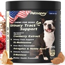 Petnanny Cranberry Supplement for Dogs - Urinary Tract Support | Supports urinary tract health & bladder function with cranberry & Crananidin - helps maintain pH balance, chicken , 120Ct