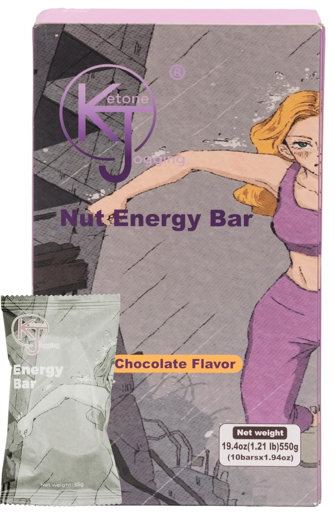 Ketone Jogging Nut Energy Bars,For Running, Runners, 10 bars | Running energy bars, Endurance fuel, Long Run Fuel