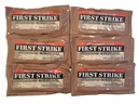 First Strike Energy Bar, Full Size [2.3oz] - Authentic Long-Life USGI MRE Ration Nutrition Bars. Many Flavors and Packs to choose from, Recent Production dates (6, Apple-Cinnamon)