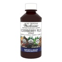 Host Defense Elderberry Plus Syrup - Ανοσοποιητικό, Αναπνευστικό & Πνεύμονα Συμπλήρωμα Υποστήριξης* - Υγρό Mushroom Συμπλήρωμα με Turkey Tail, Reishi, Agarikon & Chaga* - 4 fl oz (12 Services)