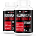1600mg Fadogia Agrestis Tongkat Ali συμπλήρωμα, Fadogia Agrestis εκχύλισμα για άνδρες με Ashwagandha - μέγιστη αντοχή, 120 Softgels