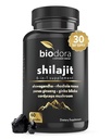 6-σε-1 Shilajit συμπλήρωμα στήριξης 300mg, Mood και ενέργειας με 60mg καθαρό Ashwagandha, Rhodiola Rosea Panax Ginseng για ανοσοποιητική υποστήριξη, μνήμη και εστίαση, 85+ ορυκτά ίχνη, 60 κάψουλες