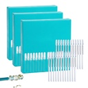 Earwax Removal Adhesive Swabs, Sticky Resin Gel Ear Sticks for Daily (72 pcs, Small) | Reusable Sticky Ear Cleaning Stick,Home Adults Ear Cleaner Tools