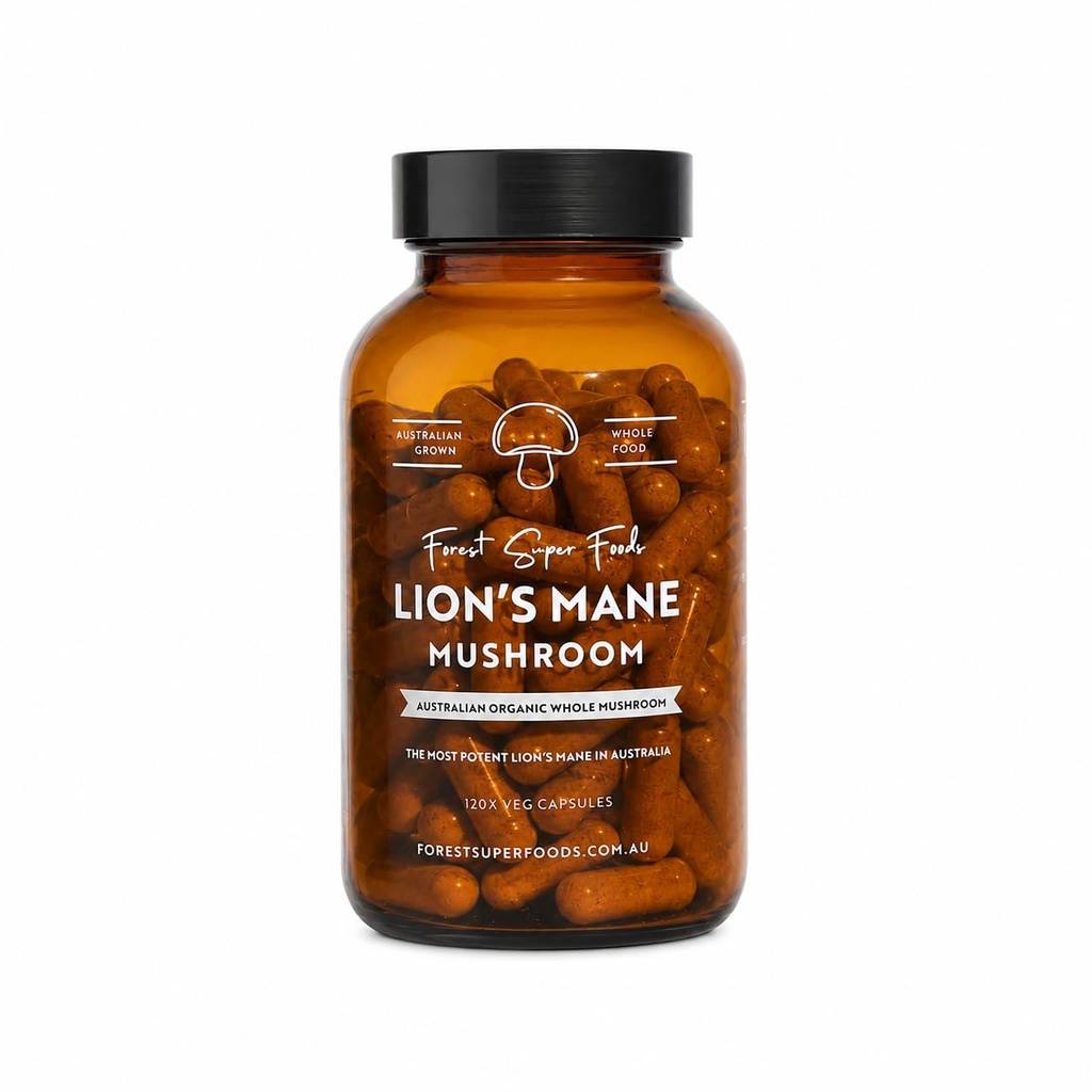 Forest Super Foods Lion's Mane Mushroom Capses 