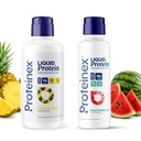 Proteinex Core Liquid Collagen Peptides Bundle – Piña Colada 30 oz + Watermelon 16 oz | 18g Complete Protein | Doctor Recommended | Supports Recovery & Wound Healing | Zero Sugar, Zero Carbs, Ready to