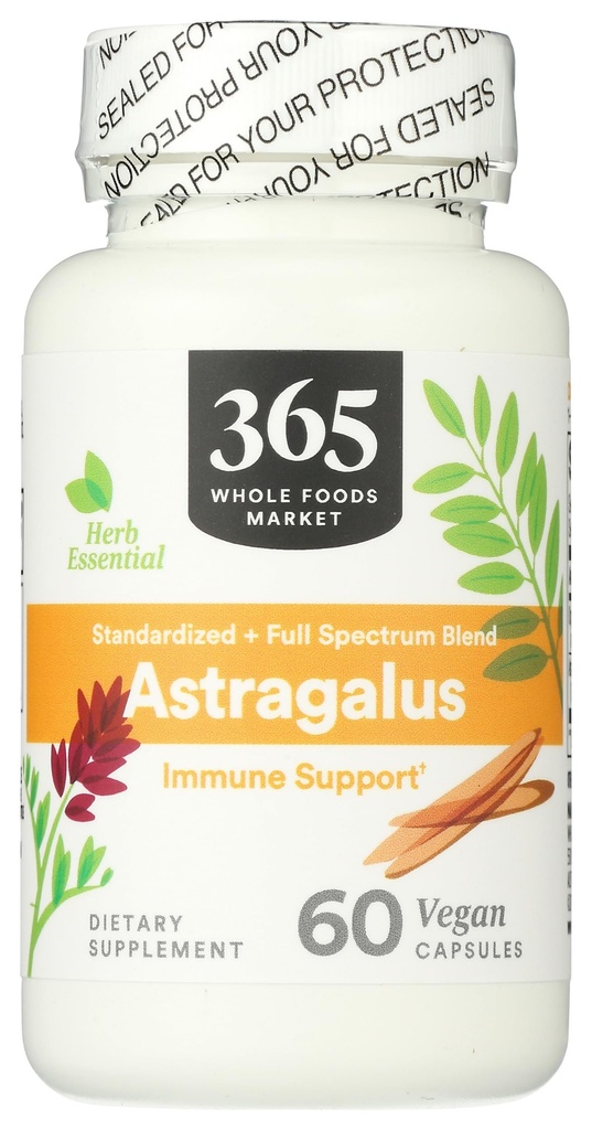 365 By Whole Foods Market, Astragalus, 60 Count