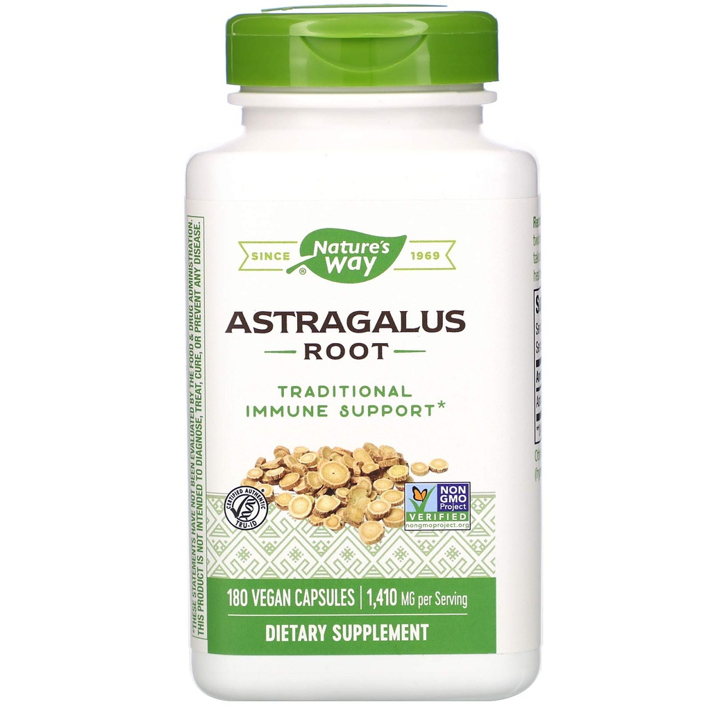 Astragalus Root Immune Support 1,410 MG (100 Vegan Capsules)