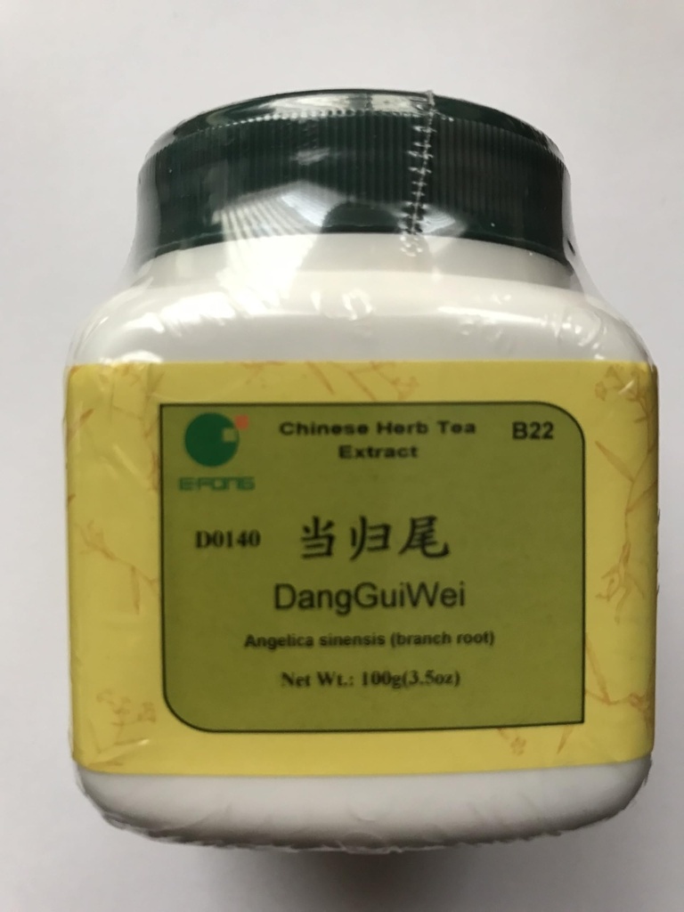 Dang GUI Wei - Dong Quai Root Tail, 100 Grams,(E-Fong)