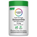 Rainbow Light Astaxanthin 12mg Supplement | 60 Softgels | from Haematococcus Pluvialis Microalgae Extract | Supports Eye Health | Non-GMO & Gluten Free