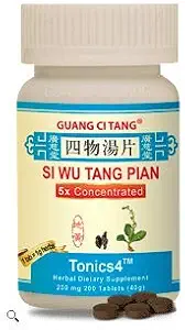 Si Wu Tang Pian, Tablets 200 200mg Tablets - Pack of 2