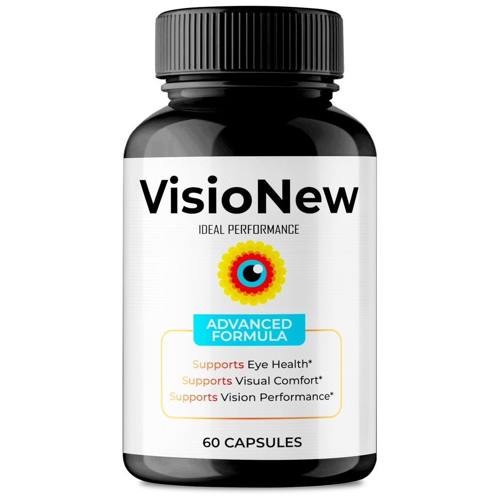 Visionew Care Eye Capsules, Official Visionew Vision Care Eye Health Supplement Pills - Maximum Strength, All Natural Visual Wellness, Eye Comfort & Healthy Vision, Visionew Reviews (60 Capsules)