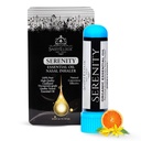Serenity Stress Relief Aromatherapy Nasal Stick Vapor Inhaler for Calm, Self Care, USA Made with Organic Citrus Essential Oils, Stress Reliever Gift