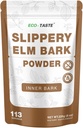 ECO-TASTE Slippery Elm Powder for Gut-Health, Pure Inner Slippery Bark Powder 2000mg per Serving, Vegetarian - 226 Grams