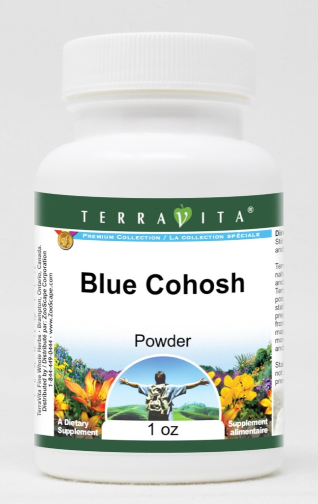 Blue Cohosh Powder (1 oz, ZIN: 514705) - 3 Pack