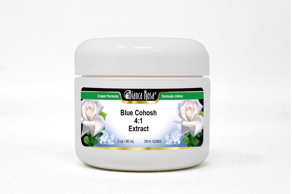 Bianca Rosa Blue Cohosh 4:1 Extract Cream (2 oz, ZIN: 523903)