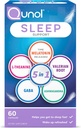 Qunol Sleep Support, 5 in 1 Μη-Habit Forming Sleep Aid, Συμπλήρωμα με μελατονίνη 5mg, Ashwagandha, GABA, Valerian Root, L-Theanine, 60ct Κάψουλες
