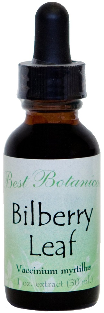 Bilberry Leaf Extract 1 oz.
