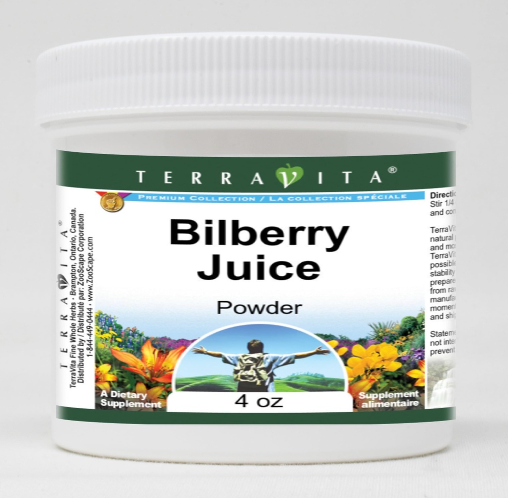 Bilberry Juice Powder (4 oz, ZIN: 519184)