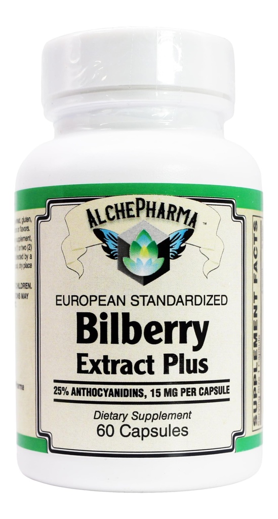 Euromed Bilberry Extract with Grape Skin and Citrus Bioflavonoids
