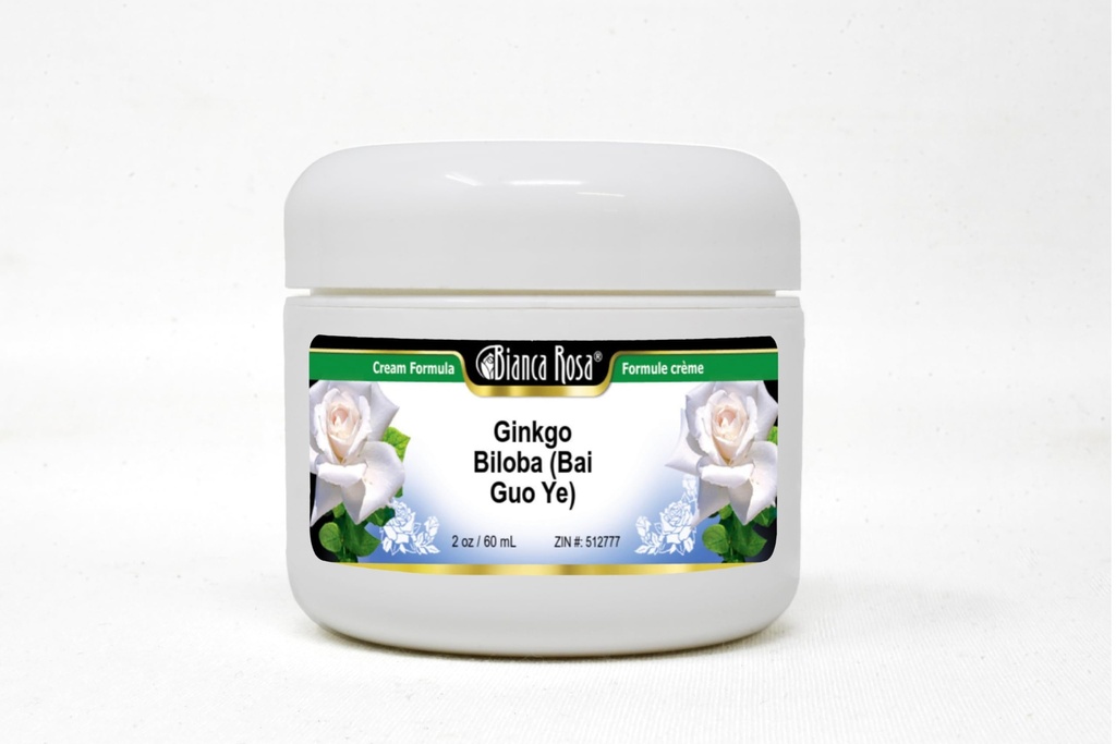 Bianca Rosa Ginkgo Biloba (Bai Guo Ye) Cream (2 oz, ZIN: 512777)