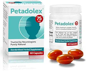 Ημικρανία ανακούφιση - πατενταρισμένο εκχύλισμα ρίζας Butterbur, 75mg PA-free Butterbur εκχύλισμα σε ζελατίνες κάψουλες, Ιδανικό πραγματικό Butterbur για την πρόληψη λύσης ημικρανίες