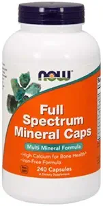 Now Foods Full Spectrum Mineral, 240 caps ( 3 Pack)