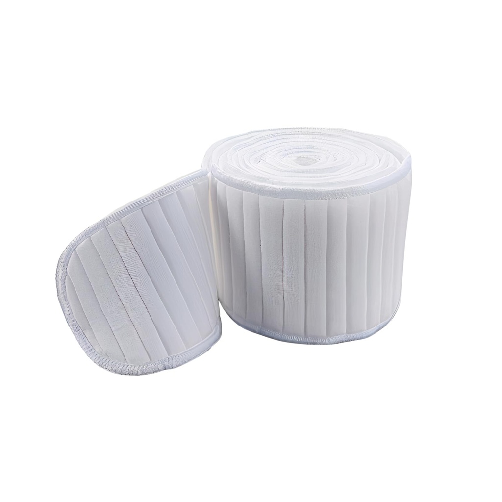 Juzo SoftCompress Pads & Liners, 4M Bandage Roll | Compression Bandages for Mild to Severe Lymphedema and Lipo-Lymphedema, Medical Management for Fluid Build-Up & Swelling | White, 10 CM X 4 M