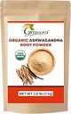 Grenera Organic Ashwagandha Powder 2,2 lbs (35,2 ουγγιά) (Withania somnifera) - Βιολογικό, Vegan, Kosher Certified