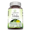 Amazing India Tribulus Extract Dietary Supplement - 1000MG Tablet (Non-GMO) - Standardized to Contain Min. 45% Saponins - Promotes Cardiovascular Health, Immune System (180)