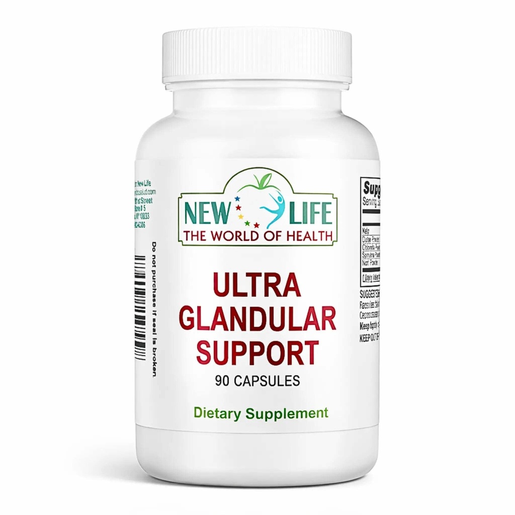 New Life Glandular Balance Support, Thyroid Support, 90 Capsules