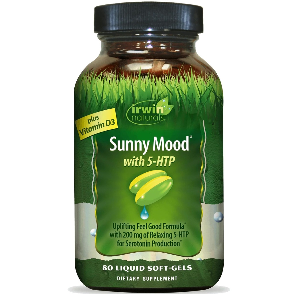 Irwin Naturals Sunny Mood with 5 HTP, 80 Count