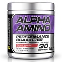 Cellucor Alpha Amino EAA & BCAA Powder | Branched Chain Essential Amino Acids + Electrolytes | Fruit Punch | 30 Servings