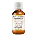 Greenwood Essential Liquorice (Licorice) Oil (Glycyrrhiza glabra) | Infused | Pure | Non-Sticky | Lightweight | For Skin Blends | Botanical Extract | Men & Women | 50ml (1.69 oz)