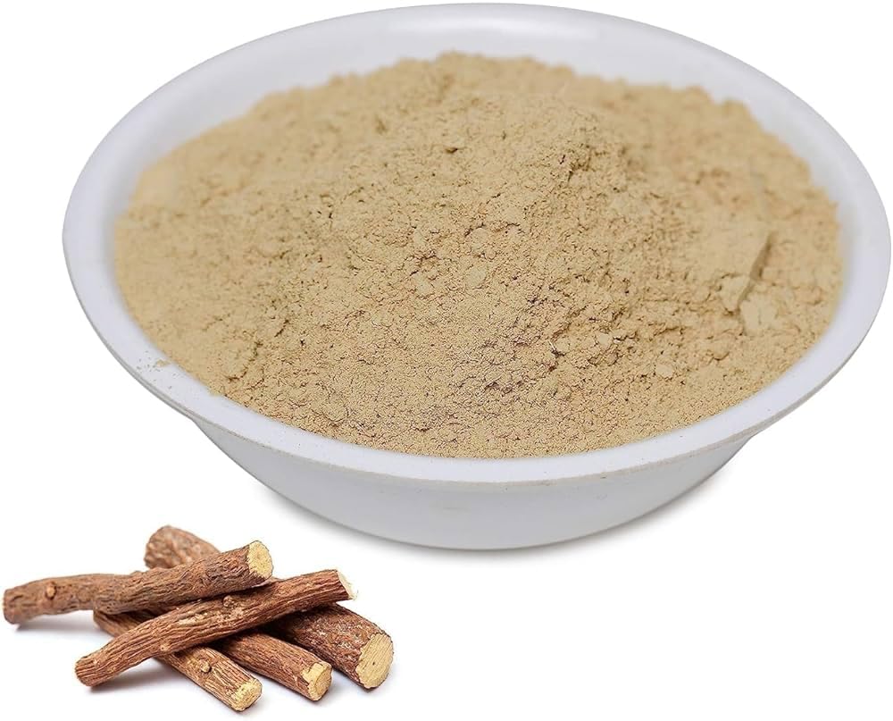 Licorice Root Powder, Mulethi Powder, 100g, Pure Natural