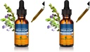 Herb Pharm Certified Organic Skullcap Liquid Extract for Nervous System Support, Organic Cane Alcohol, 1 Ounce (Pack of 2)